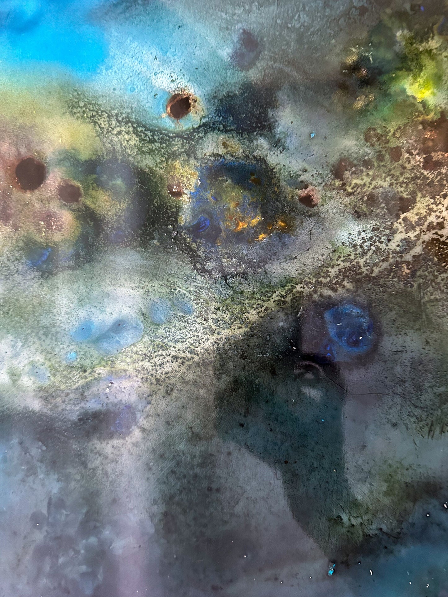 Vulcan. Galaxy Abstract Art. Space Inspired art.