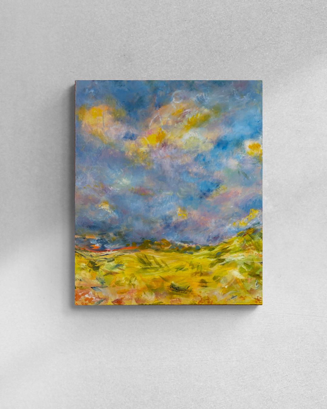 Sel & Lumiere I. 2024. Colorful Abstract Landscape. Bright Gallery Wall Art. Desert Inspired Art.
