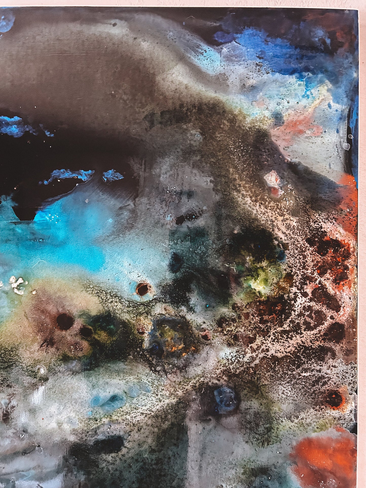 Vulcan. Galaxy Abstract Art. Space Inspired art.