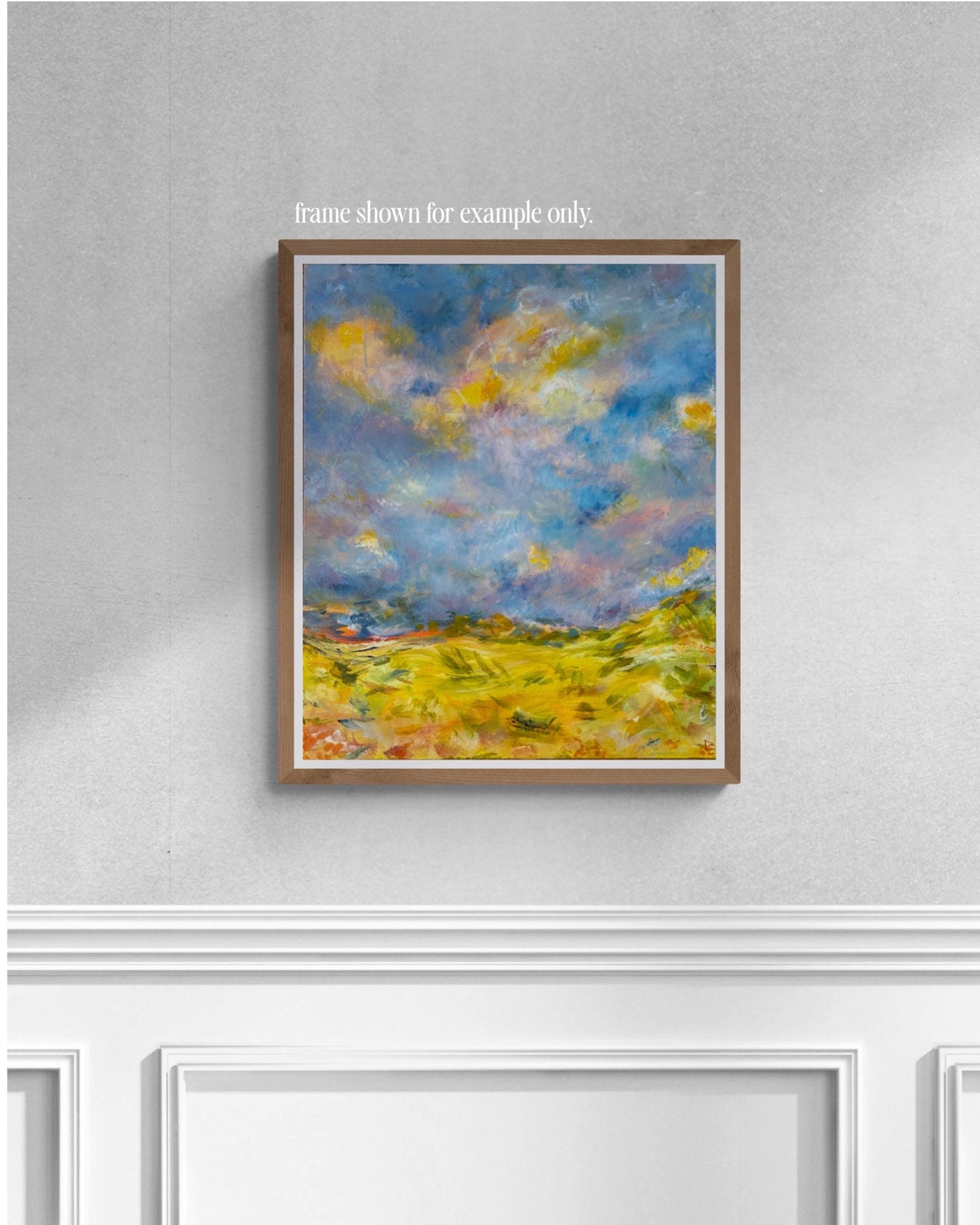 Sel & Lumiere I. 2024. Colorful Abstract Landscape. Bright Gallery Wall Art. Desert Inspired Art.