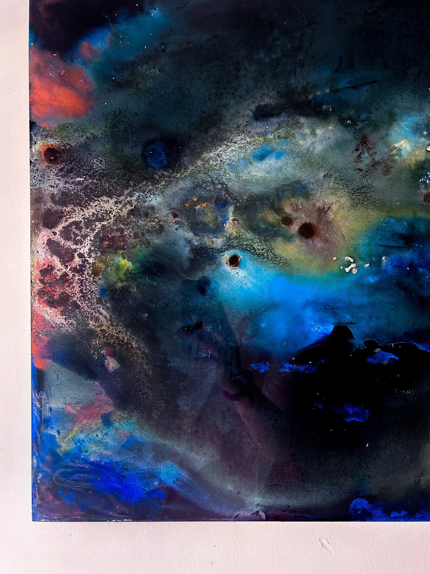 Vulcan. Galaxy Abstract Art. Space Inspired art.
