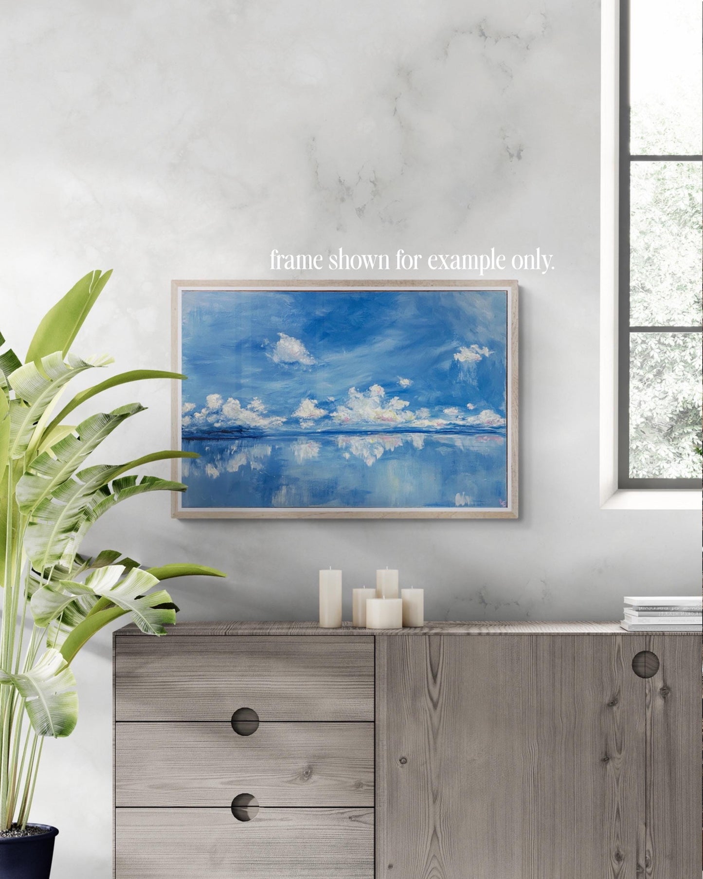 Isla. Coastal Art. Sea Inspired Art. Beach Art. Coastal Landscape Painting. Wall Decor. Beach House Art.