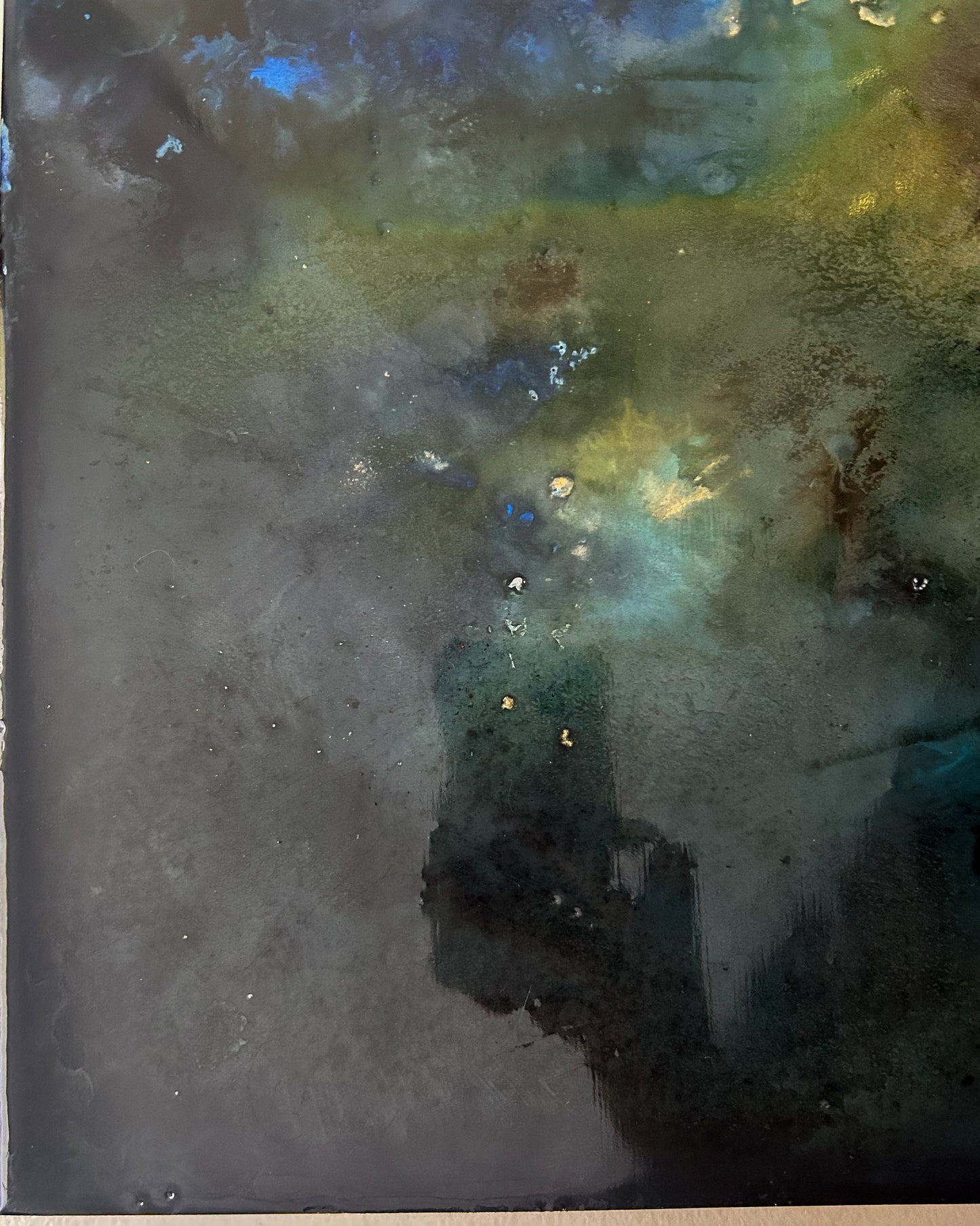 Vulcan. Galaxy Abstract Art. Space Inspired art.