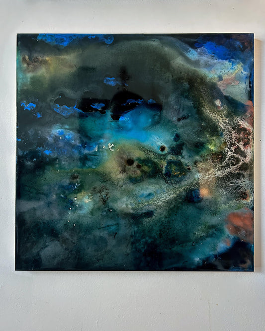 Vulcan. Galaxy Abstract Art. Space Inspired art.